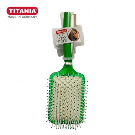 TITANIA BROSSE PNEUMATIQUE RECTANGULAIRE vert pharmashop