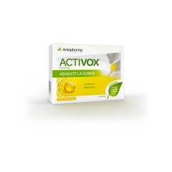 ARKOPHARMA ACTIVOX MIEL CITRON 24 PASTILLES-pharmashop