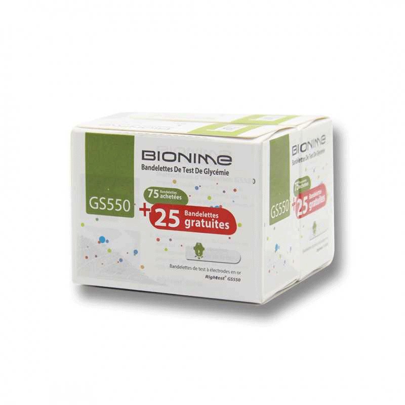 BIONIME  BANDELETTES BT75+25 GRATUIT