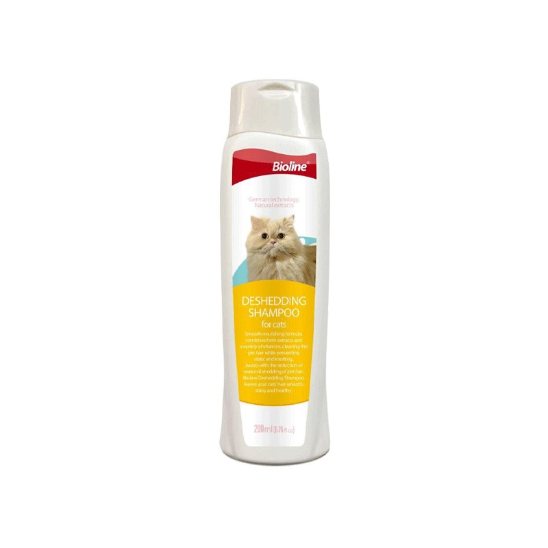 BIOLINE DESHEDDING SHAMPOO FOR CATS 200ML