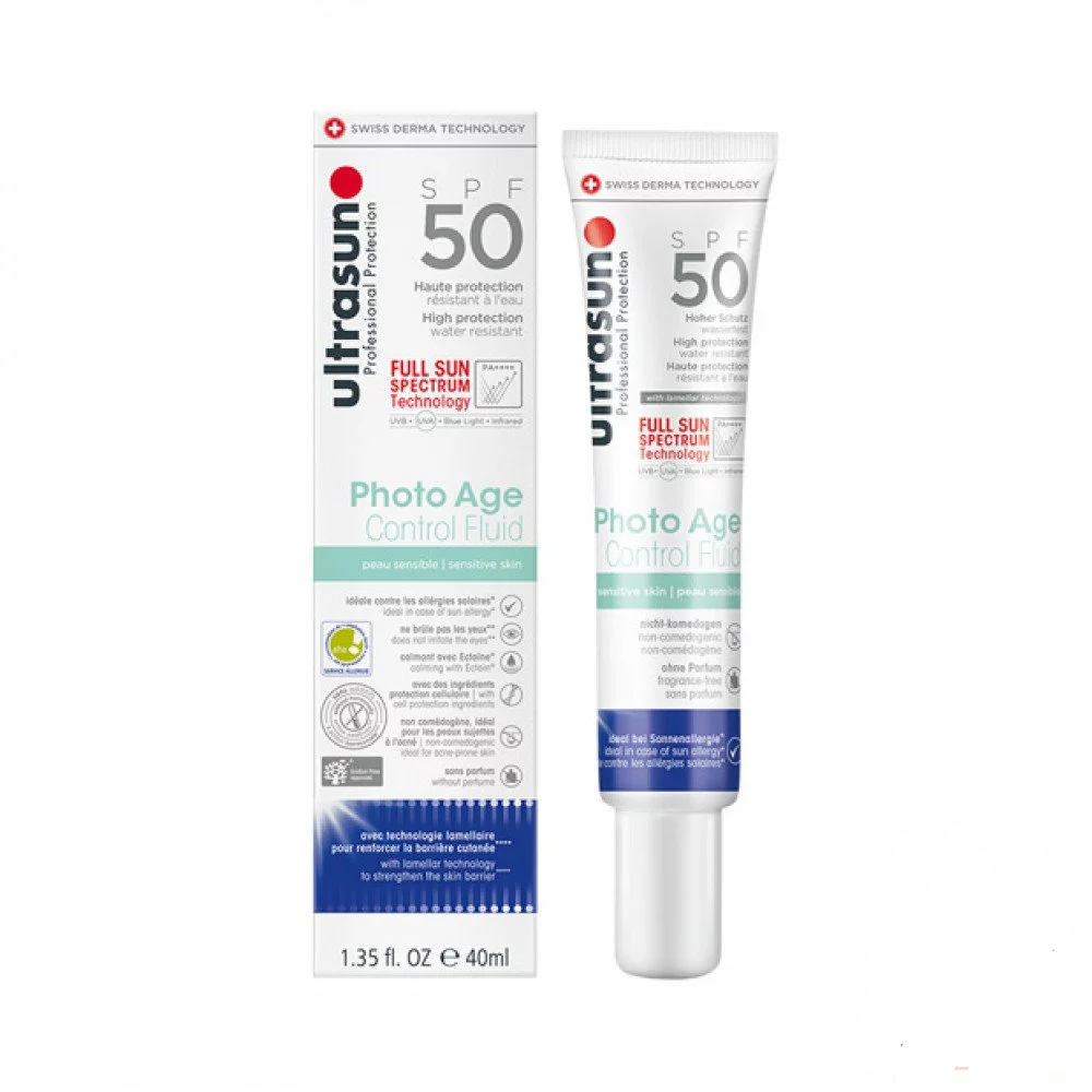 ULTRASUN PHOTO AGE CONTROL FLUID SPF50 40ML PHARMASHOP