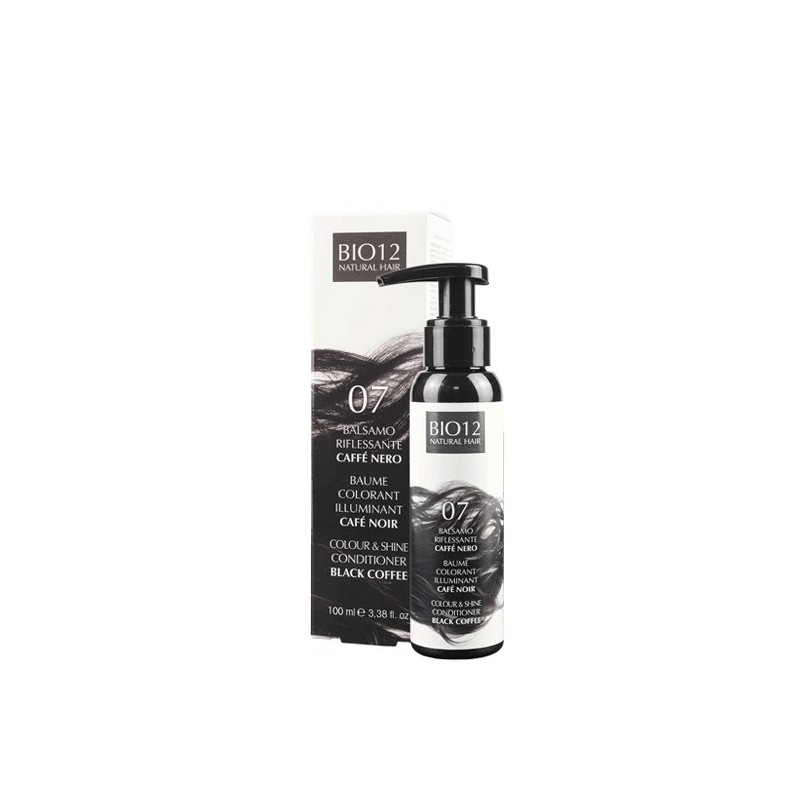 BIO12 BAUME COLORANT ET ILLUMINANT CHEVEUX 07 CAFFÈ NERO 100 ML-pharmashop