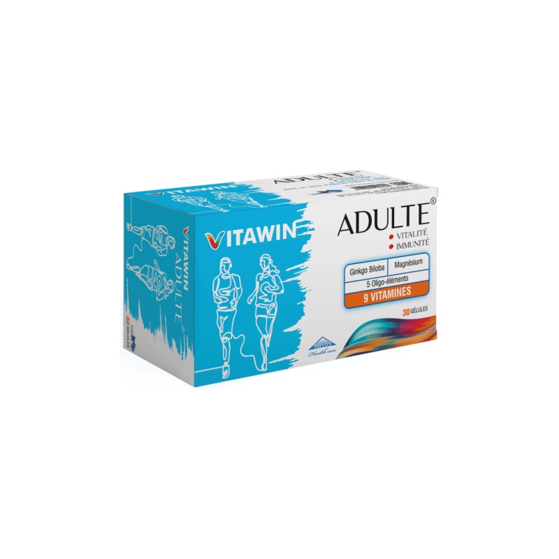 VITAWIN ADULTE 30 GELULES-pharmashop