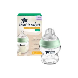 TOMMEE TIPPEE CLOSER TO NATURE BIBERON EN VERRE 0M+ 150ML PHARMASHOP