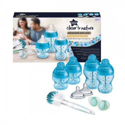 TOMMEE TIPPEE ADVANCED ANTI-COLIQUE KIT DE NAISSANCE BLEU pharmashop
