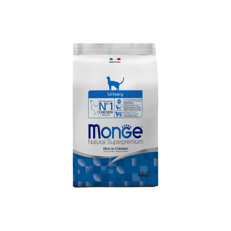 MONGE CROQUETTE CHAT URINARY 400G -pharmashop