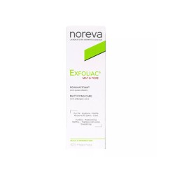 NOREVA EXFOLIAC MAT&PORE SOIN MATIFIANT 30ML-pharmashop