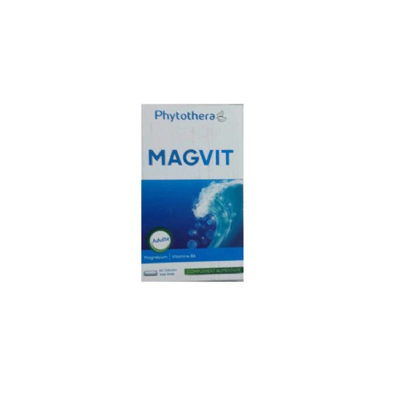 VITAL PHYTOTHERA MAGNESIUM MAGVIT 60 GELULES-pharmashop