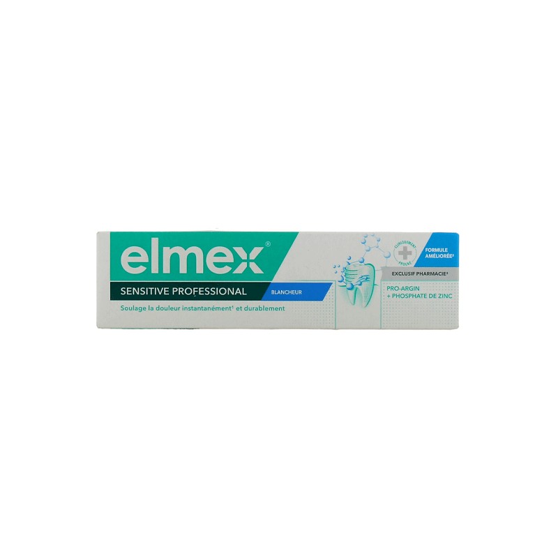 ELMEX DENTIFRICE SENSITIVE PROFESSIONAL BLANCHEUR 75ML-pharmashop