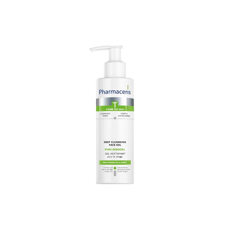 PHARMACERIS T PURI SEBOGEL NETTOYANT 190ML-pharmashop