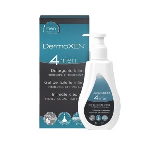 DERMOXEN GEL DE TOILETTE INTIME 4 MEN,125ML-pharmashop
