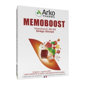 ARKOPHARMA MEMOBOOST 30 GELULES-pharmashop