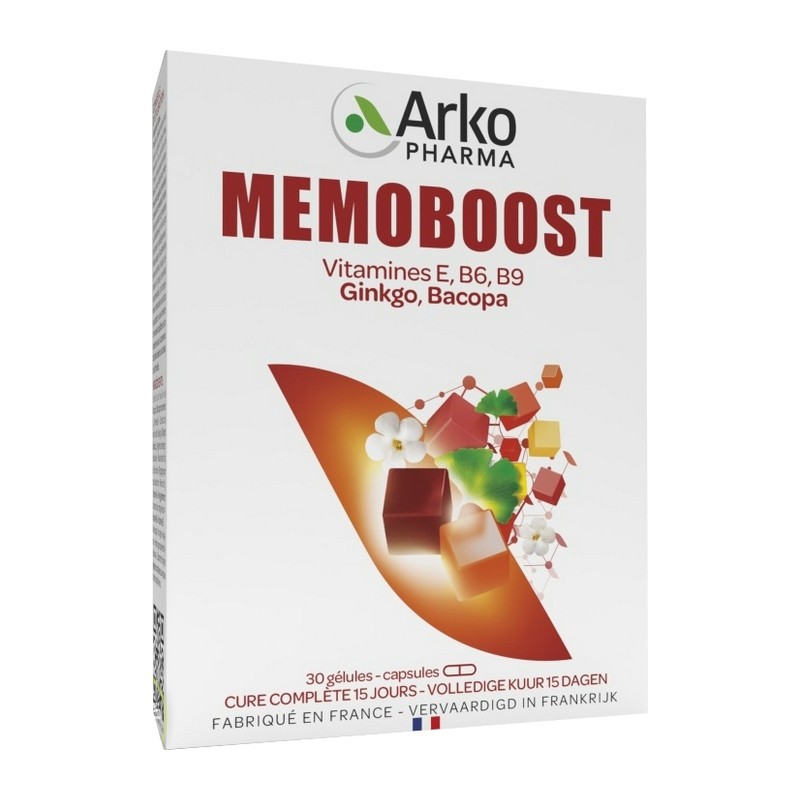ARKOPHARMA MEMOBOOST 30 GELULES-pharmashop