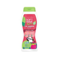 COSMALINE SOFT WAVE KIDS SHAMPOOING FRAISE 400ML-pharmashop