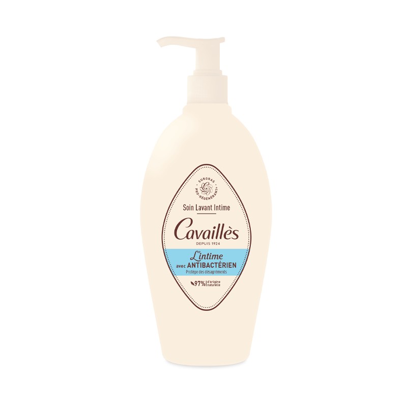 ROGE CAVAILLES SOIN TOILETTE INTIME NATUREL ANTI BACTERIEN 250ML-pharmashop