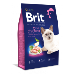 BRIT PREMIUM BY NATURE POUR CHAT ADULTE,8KG