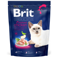 BRIT PREMIUM BY NATURE AU POULET POUR CHAT STERILISE,1.5KG-pharmashop