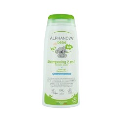 ALPHANOVA BEBE BIO SHAMPOOING 2EN1 200ML-pharmashop