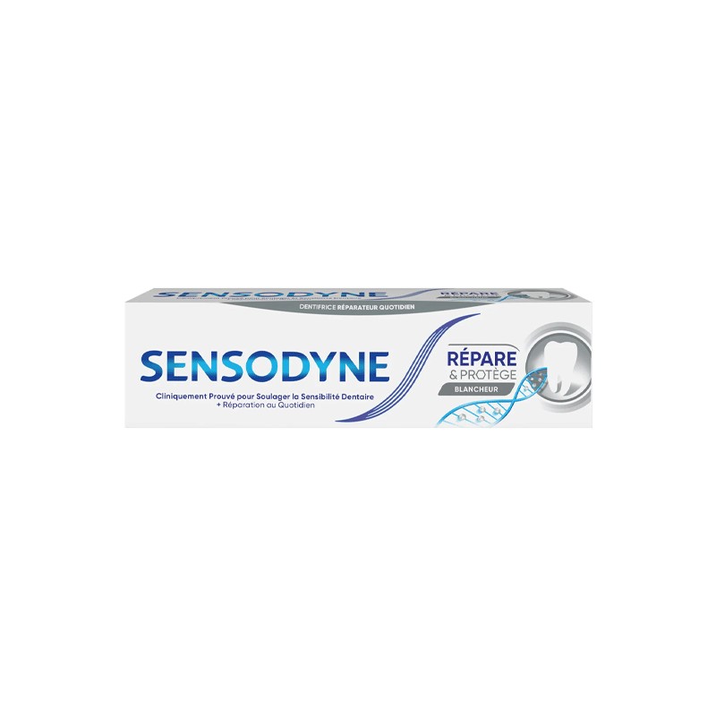 SENSODYNE DENTIFRICE BLANCHEUR REPARE ET PROTEGE 75ML-pharmashop