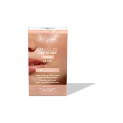 BYPHASSE BANDES DE CIRE FROIDE (24 BANDES + 4 LINGETTES)-pharmashop