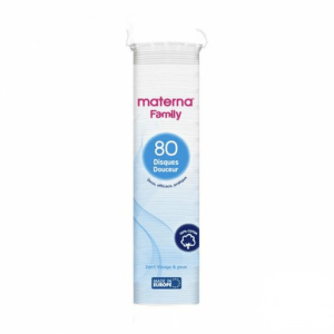 MATERNA DISQUE DEMAQUILLANT BT 80 UNITES-pharmashop