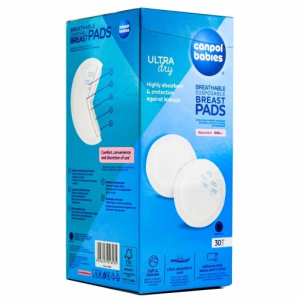 CANPOL BABIES 30 COUSSINETS D'ALLAITEMENT ABSORBANTS PHARMASHOP