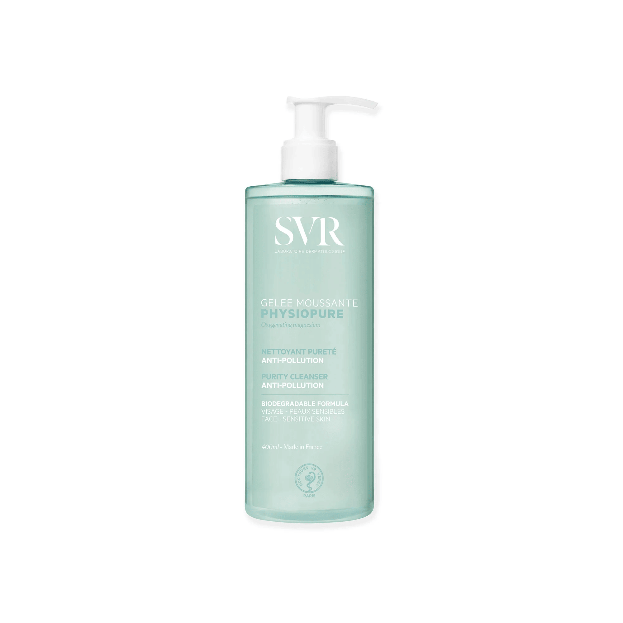 SVR PHYSIOPURE GELEE MOUSSANTE 400ML-pharmashop