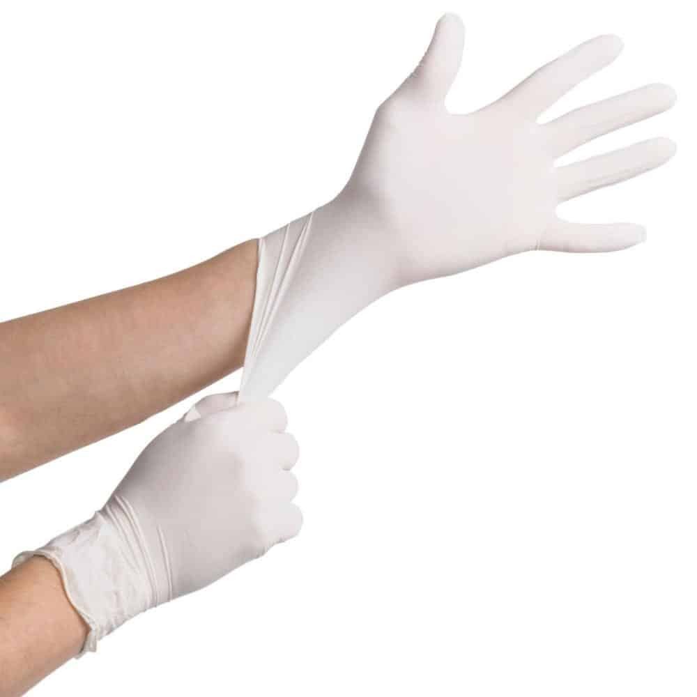 LATEX GANTS D'EXAMEN 100PC TAILLE L-pharmashop