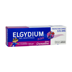 ELGYDIUM DENTIFRICE KIDS GRENADINE 50ML-pharmashop