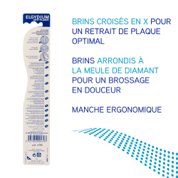 ELGYDIUM BROSSE A DENTS ANTI PLAQUE SOUPLE