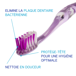ELGYDIUM BROSSE A DENTS ANTI PLAQUE SOUPLE-pharmashop