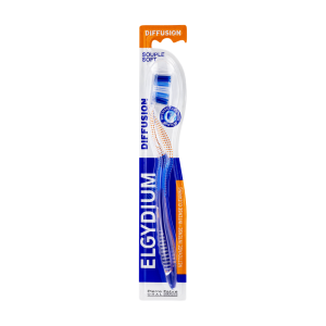 ELGYDIUM BROSSE A DENTS DIFFUSION SOUPLE-pharmashop