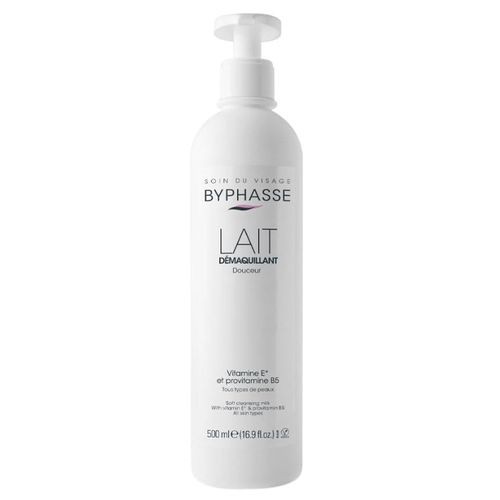 BYPHASSE LAIT DEMAQUILLANT DOUCEUR 500ML-pharmashop