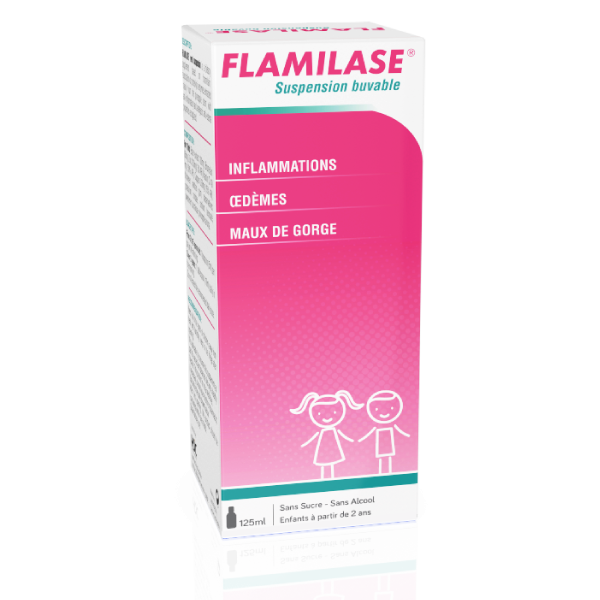 FLAMILASE SUSPENSION BUVABLE 125ML-pharmashop