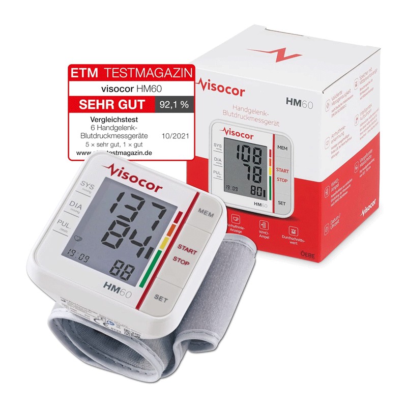 VISOCOR TENSIOMETRE POIGNET HM60-pharmashop