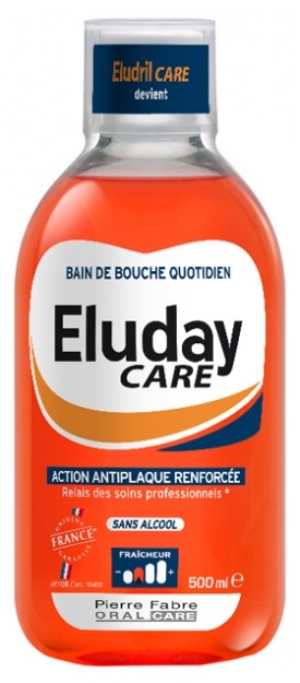 PIERRE FABRE ELUDAY CARE BAIN DE BOUCHE 500 ML PHARMASHOP