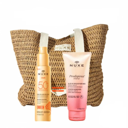 NUXE SUN SAC SPRAY SOLAIRE SPF 50 + PRODIGIEUX FLORAL GELEE DE DOUCHE 200ML (OFFERTE) PHARMASHOP