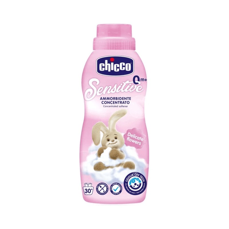 CHICCO SENSITIVE ASSOUPLISSANT CONCENTRE FLEURS DELICATES 0M+ 750ML