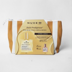 NUXE TROUSSE RAYEE HUILE PRODIGIEUSE 50ML+MINI HUILE...