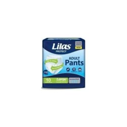 LILAS COUCHE PANTS ADULTE 10 PIECES TAILLE L-pharmashop