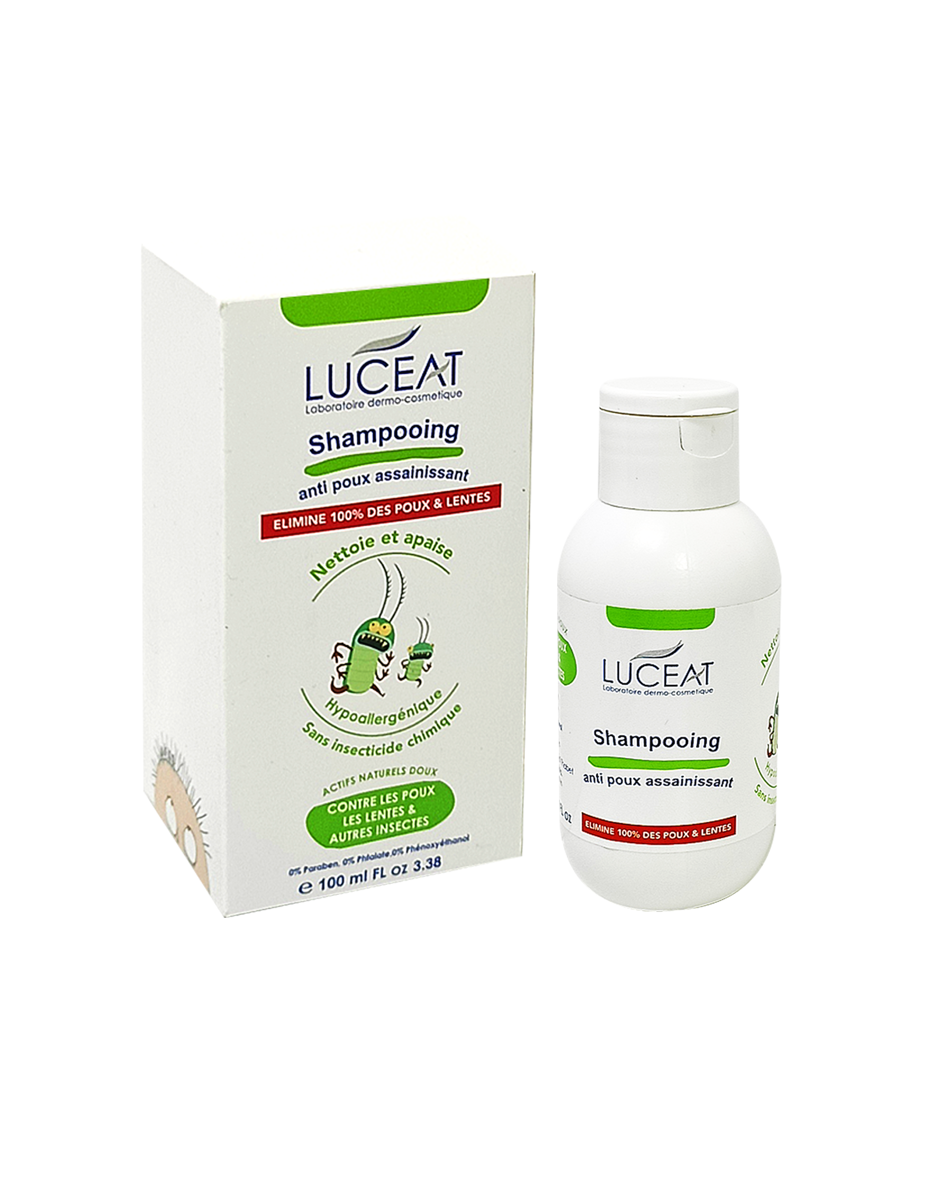 LUCEAT SHAMPOOING ANTI POUX 100ML PHARMASHOP