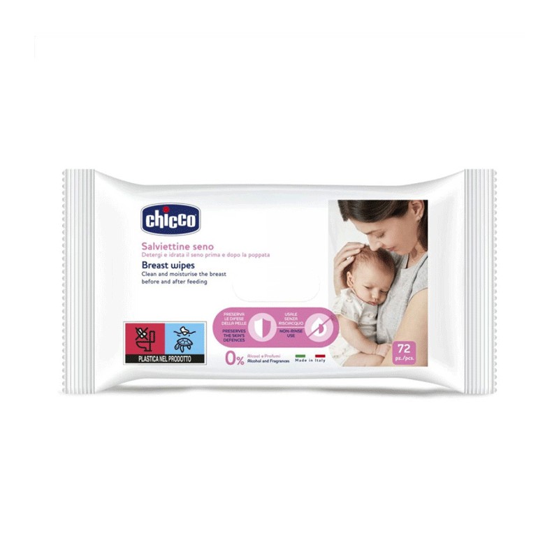 CHICCO LINGETTES SEINS 72 PIECES-pharmashop