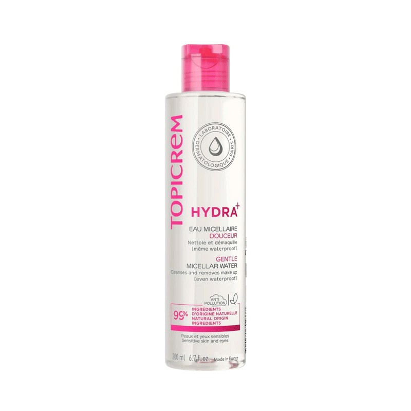 TOPICREM HYDRA+ EAU MICELLAIRE DOUCEUR 200ML-pharmashop