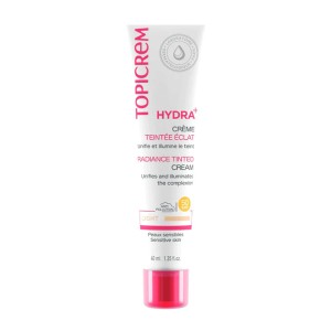 TOPICREM HYDRA+ CREME TEINTEE ECLAT LIGHT SPF50 40ML-pharmashop
