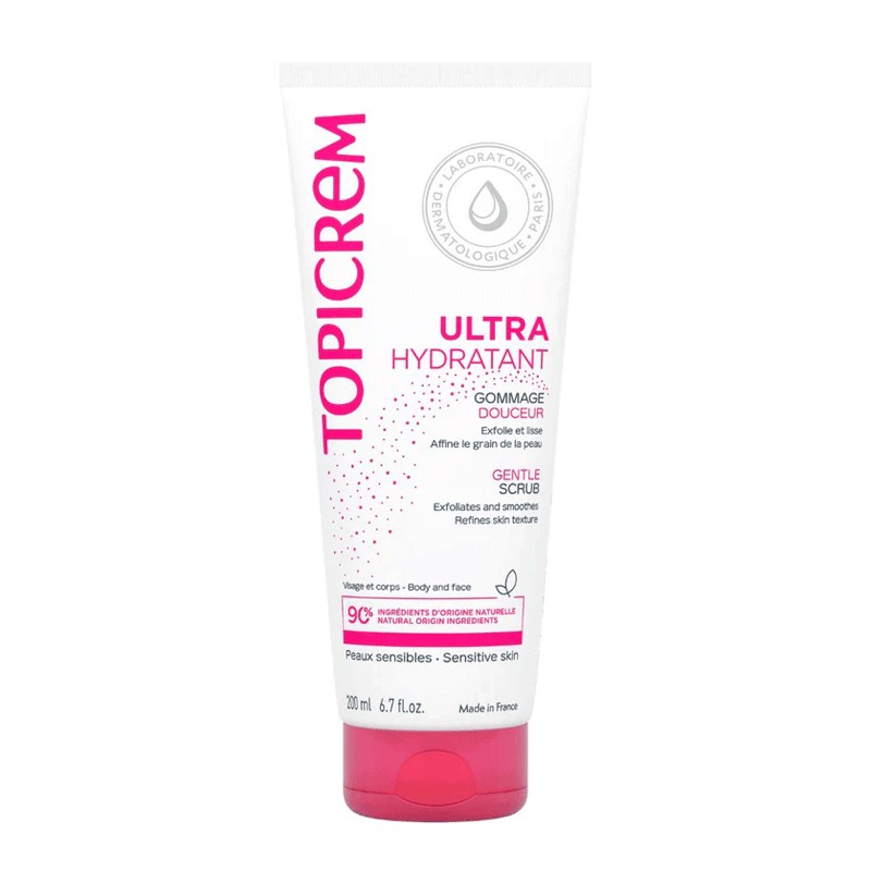 TOPICREM ULTRA HYDRATANT GOMMAGE DOUCEUR 200ML-pharmashop