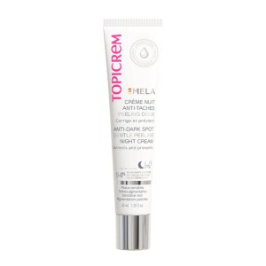 TOPICREM MELA CREME NUIT ANTI TACHES PEELING DOUX 40ML-pharmashop