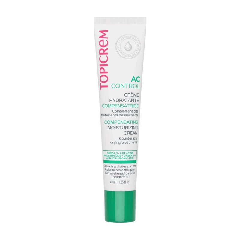 TOPICREM AC CONTROL CREME HYDRATANTE COMPENSATRICE 40ML-pharmashop