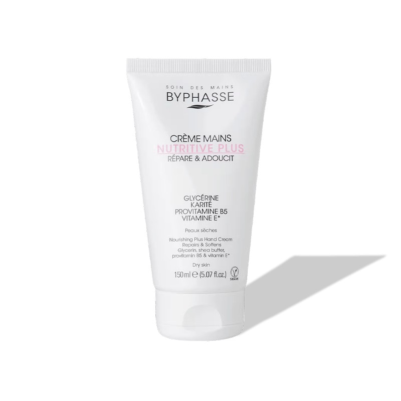 BYPHASSE CREME MAINS NUTRITIVE PLUS 150ML-pharmashop