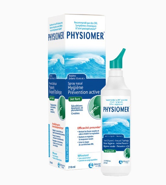 Physiomer Hygiène Nasale Jet Fort, 210ml