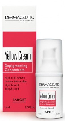DERMACEUTIC YELLOW CREAM CONCENTRE DEPIGMENTANT 15ML-pharmashop